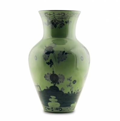 Ваза для цветов 30 см Ginori «Malachite» — итальянский премиальный фарфор