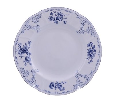 Bernadotte - Набор глубоких тарелок 23 см Бернадот Синие Розы 4074 набор тарелок 23см глубоких 6 штук