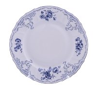 Бернадотт Синие Розы 4074 набор тарелок 25см 6 штук
