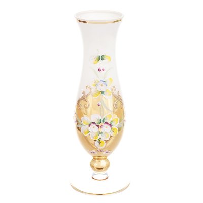 Белая Лепка Смальта ваза для цветов 30 см 22109 Белая Лепка Смальта ваза для цветов 30 см 22109