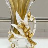 Cevik Group Голд Золотые тюльпаны ваза для цветов 40см