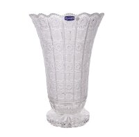 Хрусталь Снежинка Glasspo ваза для цветов 35,5см