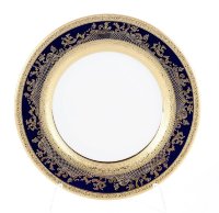 Falkenporzellan Constanza Cobalt Gold набор тарелок 21см  