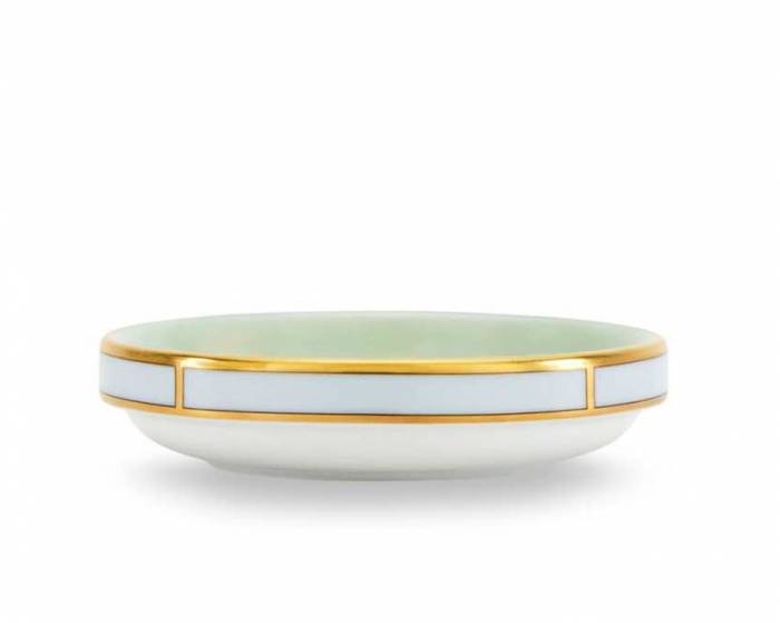 Ginori «Diva Verde» Розетка 10 см — итальянский премиальный фарфор