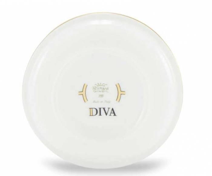 Ginori «Diva Verde» Розетка 10 см — итальянский премиальный фарфор
