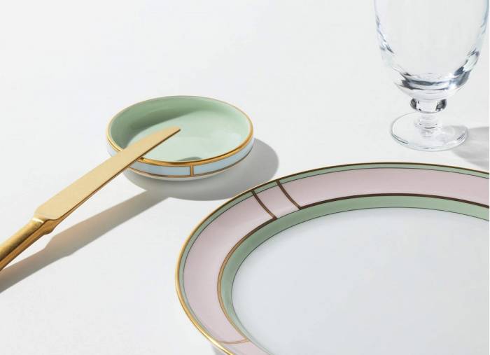 Ginori «Diva Verde» Розетка 10 см — итальянский премиальный фарфор