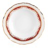Тхун Мария Луиза красная лилия набор тарелок 23см глубоких 6шт