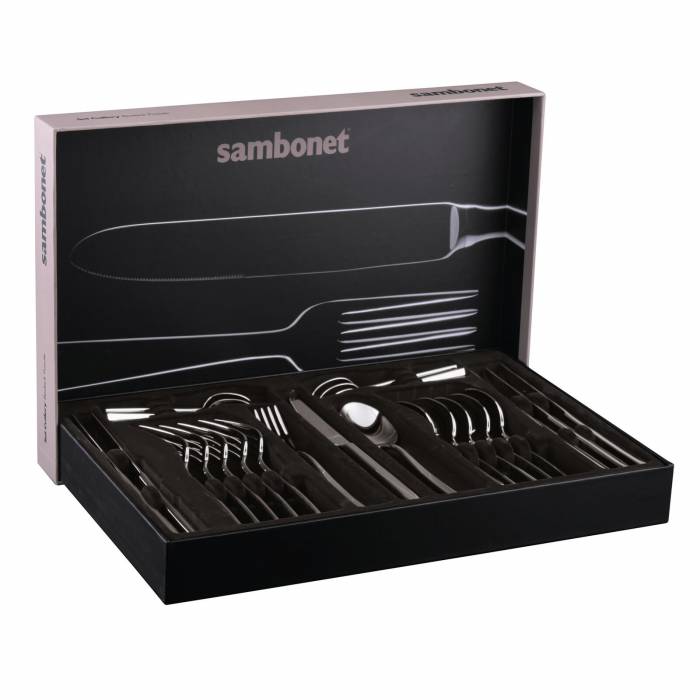 Sambonet "Queen Anne" набор столовых приборов на 6 персон 24 предмета          