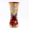 Красная Лепка Смальта ваза для цветов 22 см 13236