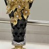 Cevik Group Черная Золотые цветы ваза для цветов 45см