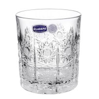 Хрусталь Снежинка Glasspo набор стаканов 320мл из 6ти штук