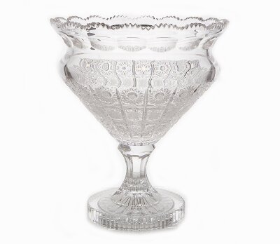 Хрусталь Снежинка Glasspo ваза для фруктов 30 см Хрусталь Снежинка Glasspo ваза для фруктов 30 см