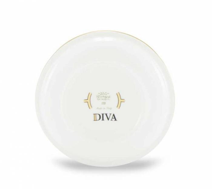 Ginori «Diva Giallo» Розетка 10 см — итальянский премиальный фарфор