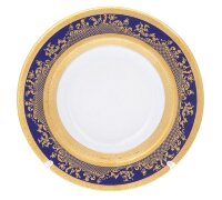 Falkenporzellan Constanza Cobalt Gold набор тарелок 23см для супа 6шт