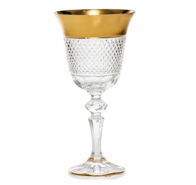 Чехия Crystal He Art "Фелиция" набор бокалов 220мл 6шт 