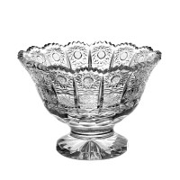 Хрусталь Снежинка Glasspo ваза для конфет 15см 38325