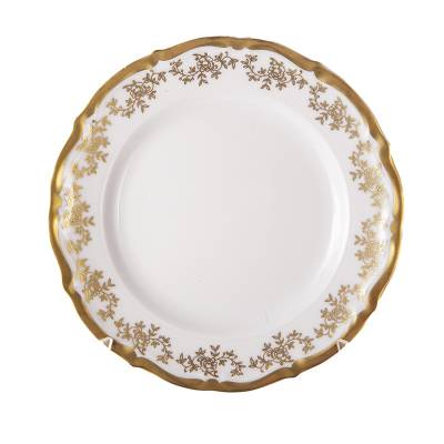 Германия Bavaria Porcelain "Мария Тереза Голд" набор тарелок 21 см 6 шт