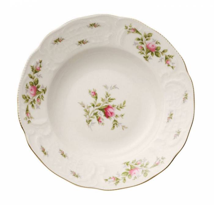  Rosenthal "Sanssouci Elfenbein Ramona" тарелка 23см глубокая 1шт