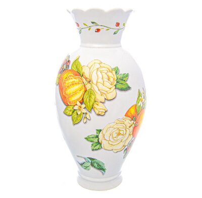 Nuova Cer Апельсин ваза для цветов 37см Nuova Cer Апельсин ваза для цветов 37см