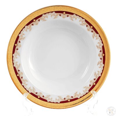 Thun - набор глубоких тарелок 22см Тхун Кристина Красная Лилия набор тарелок глубоких 22см 6штук