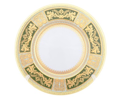 Диадем Грин Голд - набор закусочных тарелок 23см Falken Porzellan Diadem Green Gold набор тарелок 23см закусочных 6штук