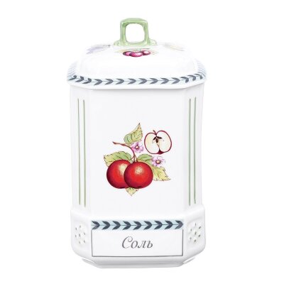 Leander (Леандер) Яблочки баночка для соли 20 см Leander (Леандер) Яблочки баночка для соли 20 см