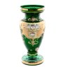 Зеленая Лепка Смальта ваза для цветов 26см  19013