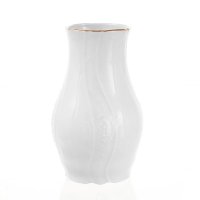 Бернадот Белый с Золотой отводкой ваза 11,5 см