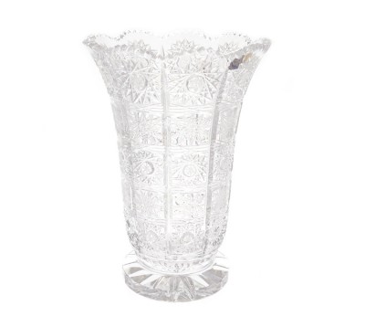 Хрусталь Снежинка ваза для цветов 20см Хрусталь Снежинка ваза для цветов 20см