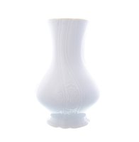 Бернадот Белый с Золотой отводкой ваза 23 см