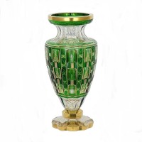 Егерманн Зеленая ваза для цветов 30см