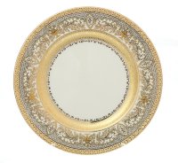 FalkenPorzellan Majestic Cream Gold набор тарелок 27 см