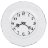 Bernadotte - круглые часы 27 см - Бернадот 2021 Платина часы круглые 27см 
