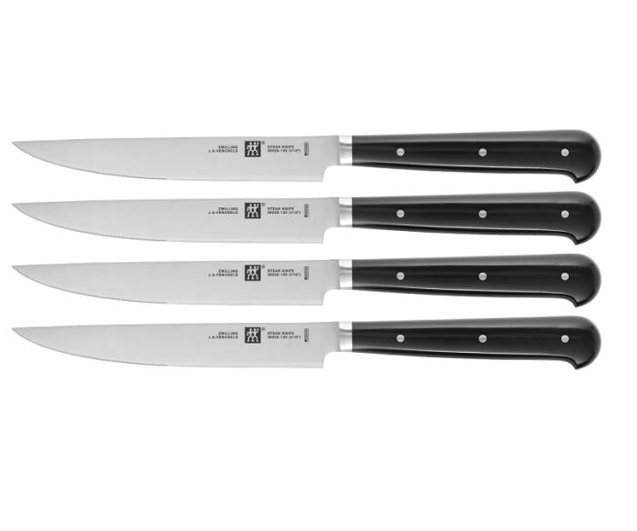 Zwilling J.A Henckels Steak-Sets Германия набор стейковых ножей 4 шт