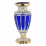 Егерманн Голубая ваза для цветов 31см