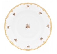 Веймар Роза Золотая 1007 набор тарелок 22 см 6 штук для супа