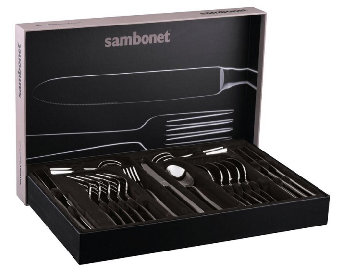 Sambonet "Contour" набор столовых приборов на 6 персон 24 предмета   