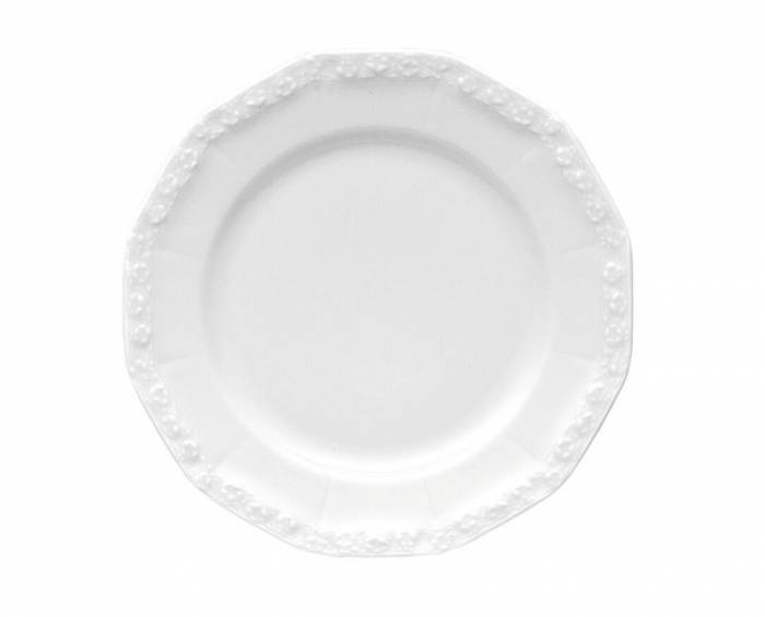 Тарелка 17 см Rosenthal "White Maria" — премиальный немецкий фарфор