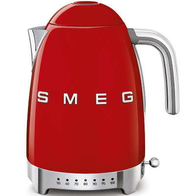 Smeg Красный чайник электрический 1,7л (с регулятором температуры) "Smeg Красный" чайник электрический 1,7л (с регулятором температуры)