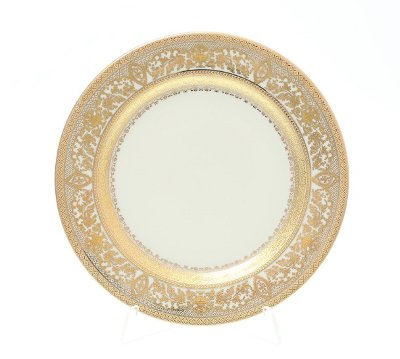 Маджестик Крем Голд - набор тарелок 20 см FalkenPorzellan Majestic Cream Gold набор тарелок 20 см