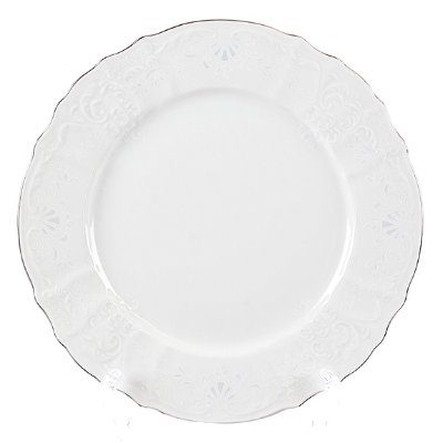 Bernadotte - Набор тарелок 27 см 6 шт Бернадот 2021 Платина Набор тарелок 27см 6штук
