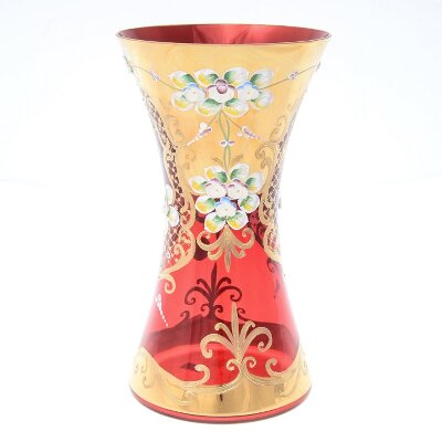 Красная Лепка Смальта ваза для цветов 30см Красная Лепка Смальта ваза для цветов 30см E-V 12003