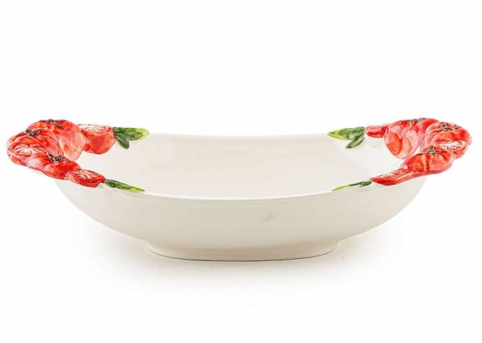  Итальянские Томаты блюдо овальное 40х22см