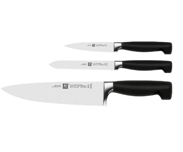 Zwilling J.A Henckels Four Star Германия набор ножей 3 шт 