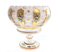 Хрусталь с Золотом Max Crystal ваза для фруктов 30см 14278