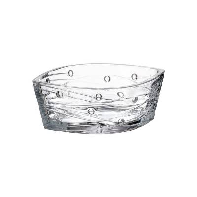 Чехия Crystalite Bohemia "Лабиринт" ваза для конфет 20,5см  