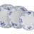 Bernadotte - Набор тарелок 6 шт Синие Розы - Бернадот Синие Розы 4074 набор тарелок из 18ти штук