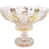 Хрусталь с Золотом Max Crystal ваза для фруктов 30см 13510