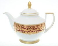 Falkenporzellan Natalia Bordeaux Gold чайник заварочный 1,2л