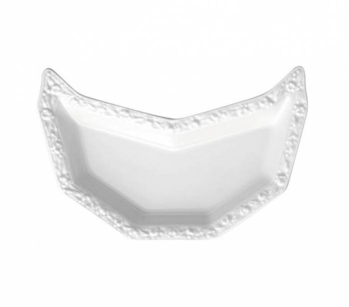 Лимонница 18 см Rosenthal "White Maria" — премиальный немецкий фарфор